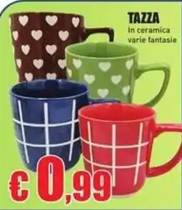Casalandia Tazza in ceramica varie fantasie offerta