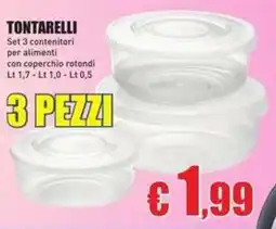 Casalandia Tontarelli contenitori per alimenti offerta