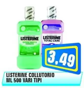 Punto Vigas Listerine collutorio offerta