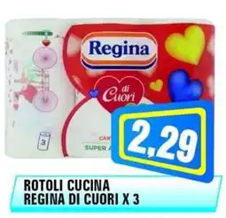 Punto Vigas Rotoli cucina Regina di cuori offerta