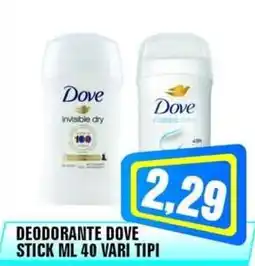 Punto Vigas Deodorante Dove Stick offerta