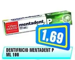 Punto Vigas Dentifricio Mentadent P offerta