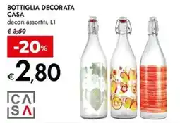 Bennet Bottiglia decorata casa offerta