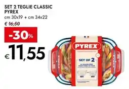 Bennet Set 2 teglie classic pyrex offerta