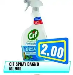 Punto Vigas Cif spray bagno offerta