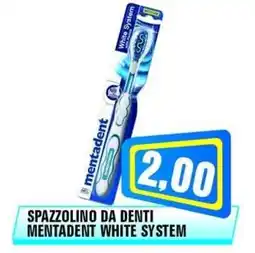 Punto Vigas Spazzolino da denti Mentadent White System offerta