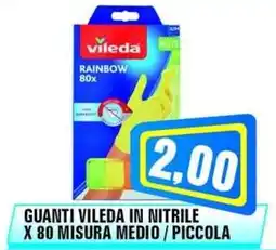 Punto Vigas Guanti Vileda in nitrile offerta