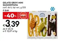 Bennet Gelato gruvi mini sammontana offerta