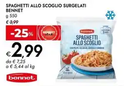 Bennet Spaghetti allo scoglio Bennet offerta