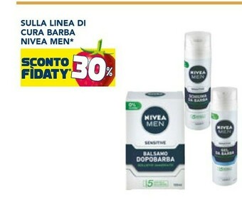 Esselunga Nivea men sulla linea di cura barba offerta