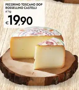 Bennet Pecorino Toscano DOP Rossellino Castelli offerta