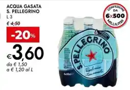 Bennet Acqua gasata S. Pellegrino offerta