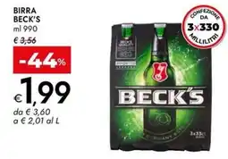 Bennet Birra Beck's offerta