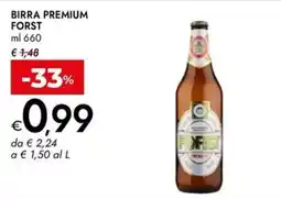 Bennet Birra Premium Forst offerta