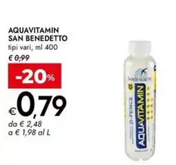 Bennet Aquavitamin San Benedetto offerta