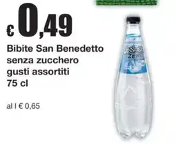 Sì con te Bibite San Benedetto senza zucchero offerta