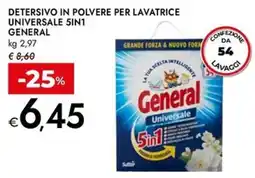 Bennet Detersivo in polvere per lavatrice universale 5in1 General offerta