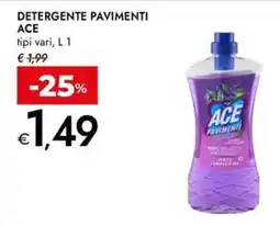 Bennet Detergente pavimenti Ace offerta