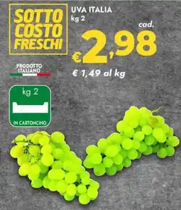 Bennet Uva Italia offerta