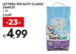 Bennet Lettiera per gatti classic Sanicat offerta
