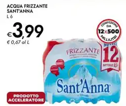 Bennet Acqua frizzante Sant'Anna offerta
