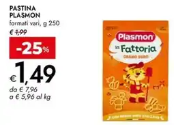 Bennet Pastina Plasmon offerta