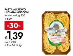 Bennet Pasta all'uovo Luciana Mosconi offerta