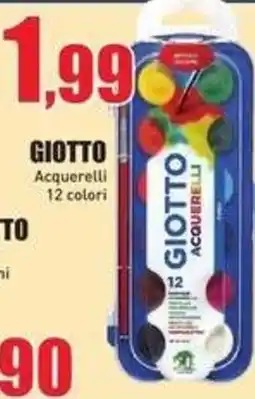 Casalandia Giotto acquerelli offerta