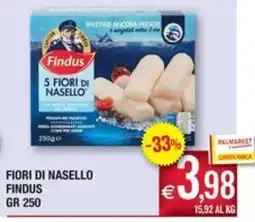 Palmarket Fiori di nasello Findus offerta
