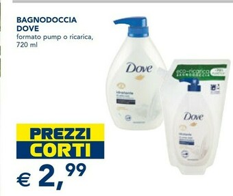 Esselunga Dove bagnodoccia offerta