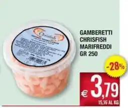 Palmarket Gamberetti Chrisfish offerta