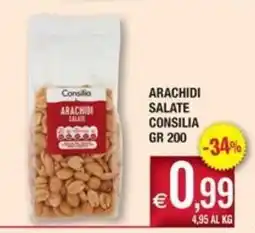 Palmarket Arachidi salate Consilia offerta