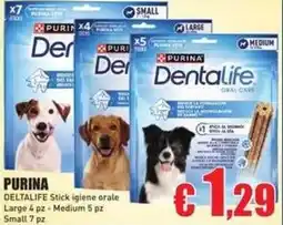 Casalandia Purina Dentalife Stick igiene orale offerta