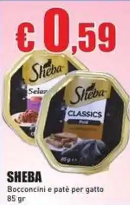 Casalandia Sheba Bocconcini e patè per gatto offerta