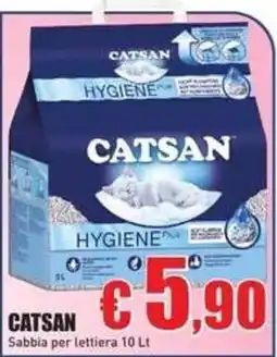Casalandia Catsan Sabbia per lettiera offerta