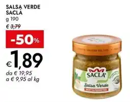 Bennet Salsa Verde Sacla offerta