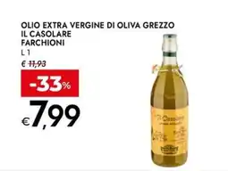 Bennet Olio extra vergine di oliva grezzo Il Casolare Farchioni offerta