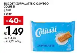 Bennet Biscotti zuppallette Colussi offerta
