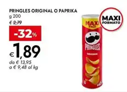 Bennet Pringles Original offerta