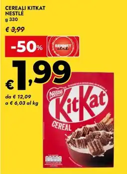 Bennet Cereal KitKat Nestlé offerta