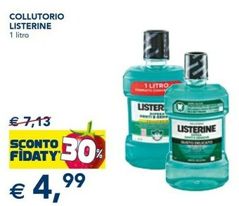 Esselunga Listerine collutorio offerta