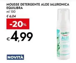 Bennet Mousse detergente aloe ialuronica equilibra offerta