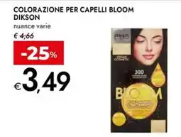 Bennet Colorazione per capelli Bloom Dikson offerta