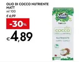 Bennet Olio di cocco nutriente Matt offerta