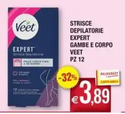 Palmarket Strisce depilatorie expert gambe e corpo veet offerta