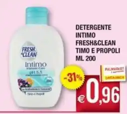 Palmarket Fresh&Clean Detergente Intimo offerta