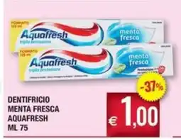 Palmarket Dentifricio menta fresca aquafresh offerta