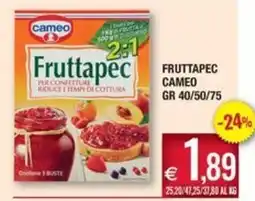 Palmarket Fruttapec Cameo offerta