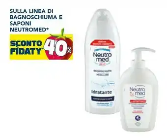 Esselunga Sulla linea di bagnoschiuma e saponi offerta