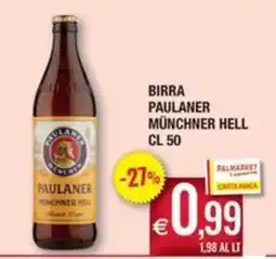 Palmarket Paulaner Münchner Hell offerta